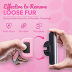 Sinko Skin-Friendly Deshedding Brush for Dogs & Cats (Pink)