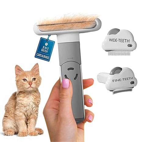 Sinko 3-in-1 Dog & Cat Grooming Brush