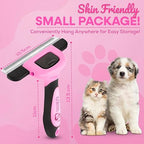 Sinko Skin-Friendly Deshedding Brush for Dogs & Cats (Pink)